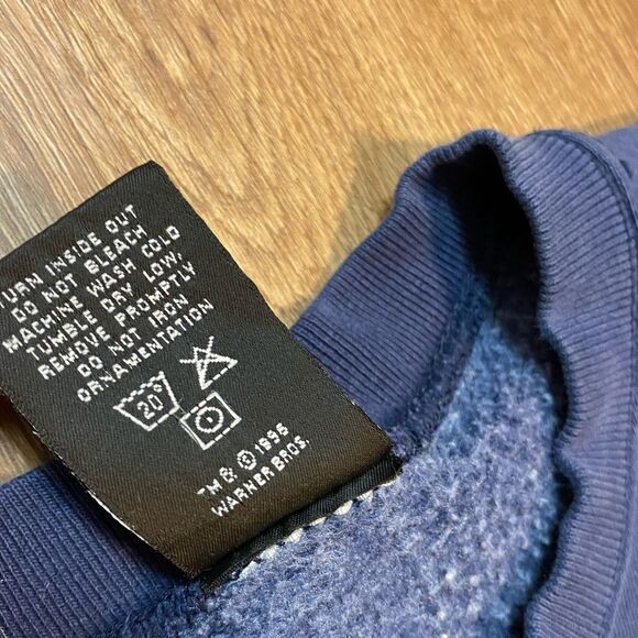 Vintage Tweety Graphic Warner Brothers Cotton Retro Crewneck Sweater - Picture 9 of 12